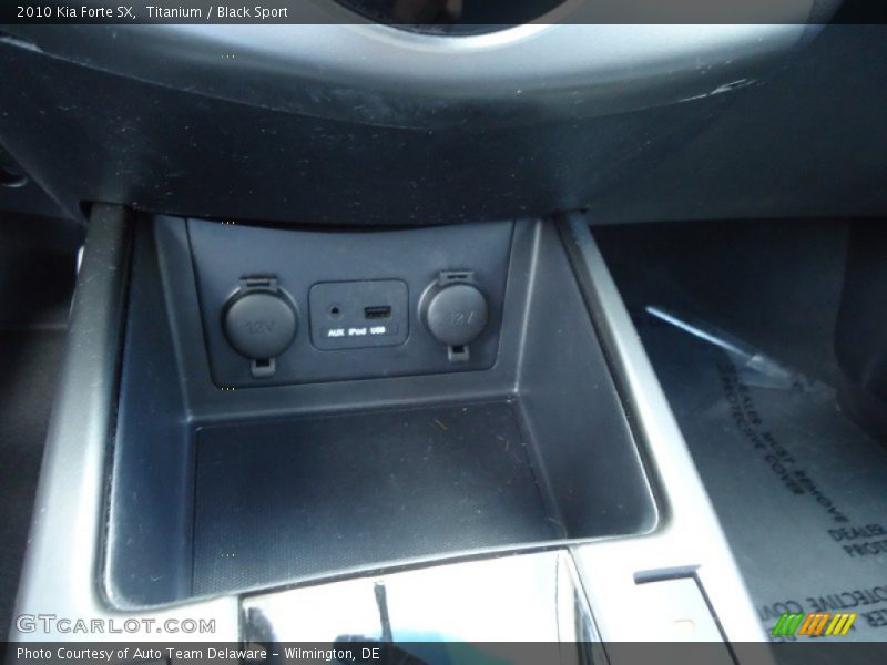 Titanium / Black Sport 2010 Kia Forte SX