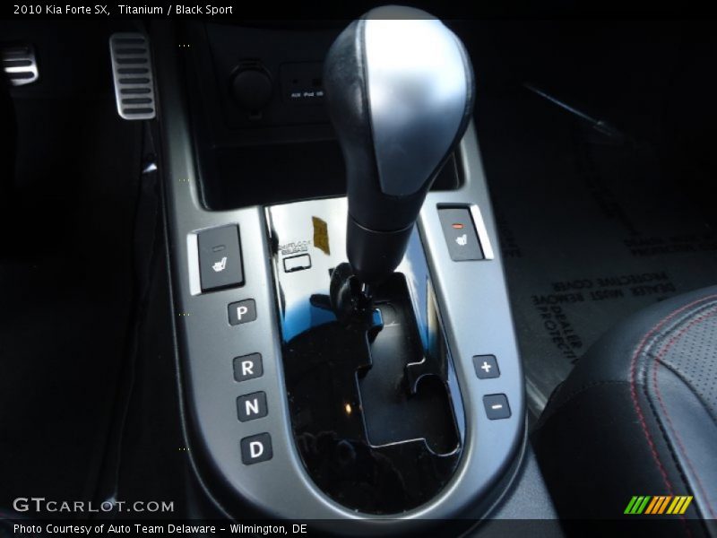 Titanium / Black Sport 2010 Kia Forte SX