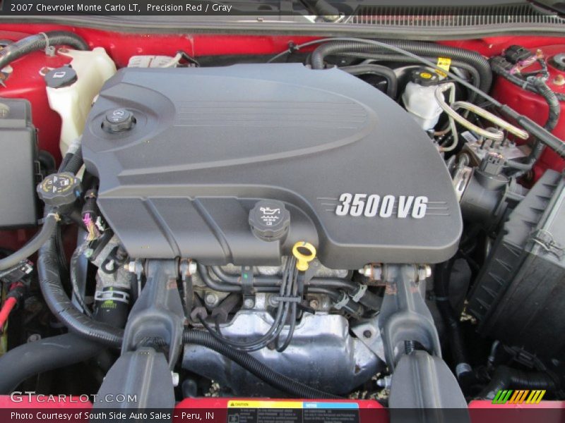 Precision Red / Gray 2007 Chevrolet Monte Carlo LT