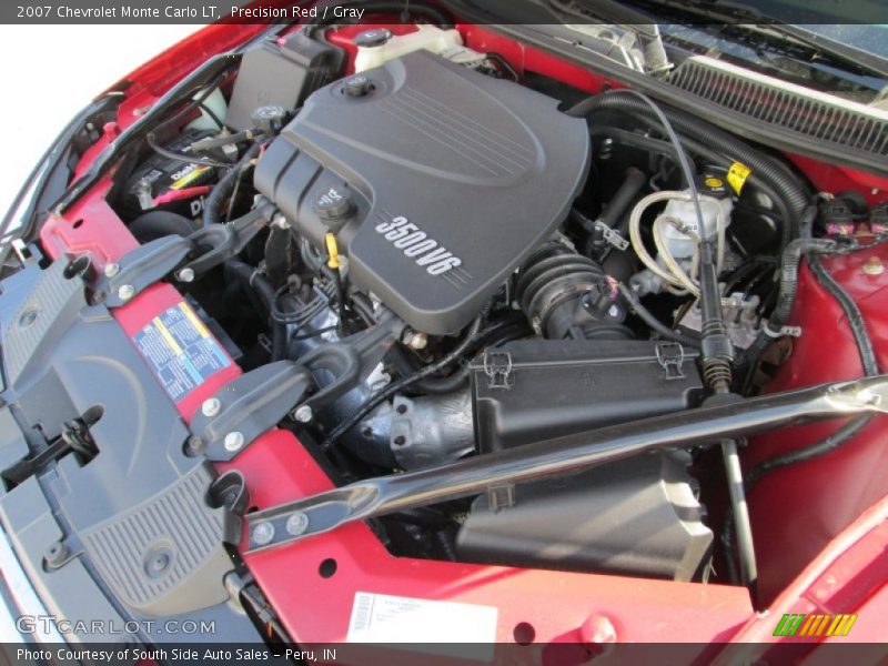 Precision Red / Gray 2007 Chevrolet Monte Carlo LT