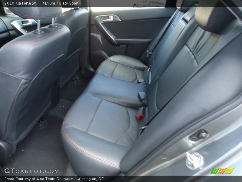 Titanium / Black Sport 2010 Kia Forte SX