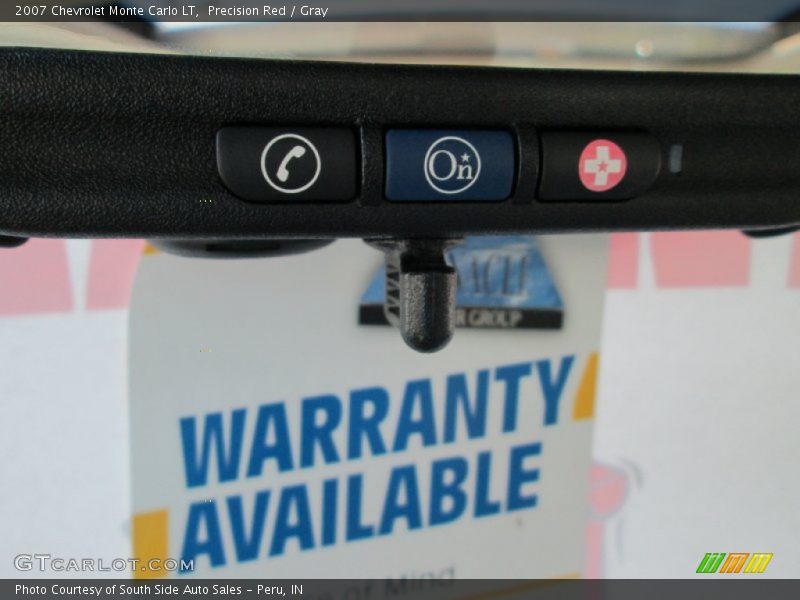 Precision Red / Gray 2007 Chevrolet Monte Carlo LT