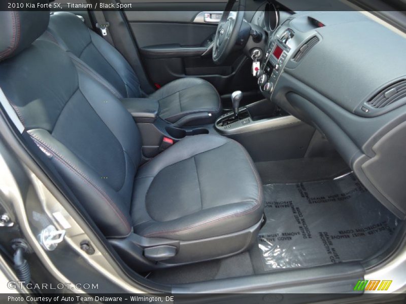 Titanium / Black Sport 2010 Kia Forte SX