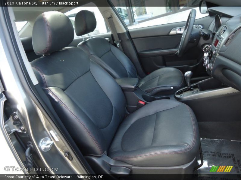 Titanium / Black Sport 2010 Kia Forte SX