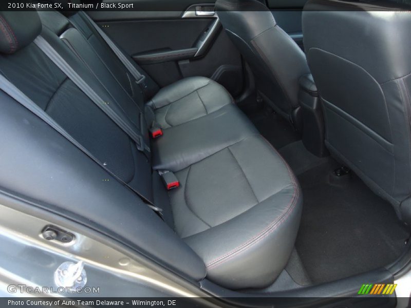 Titanium / Black Sport 2010 Kia Forte SX