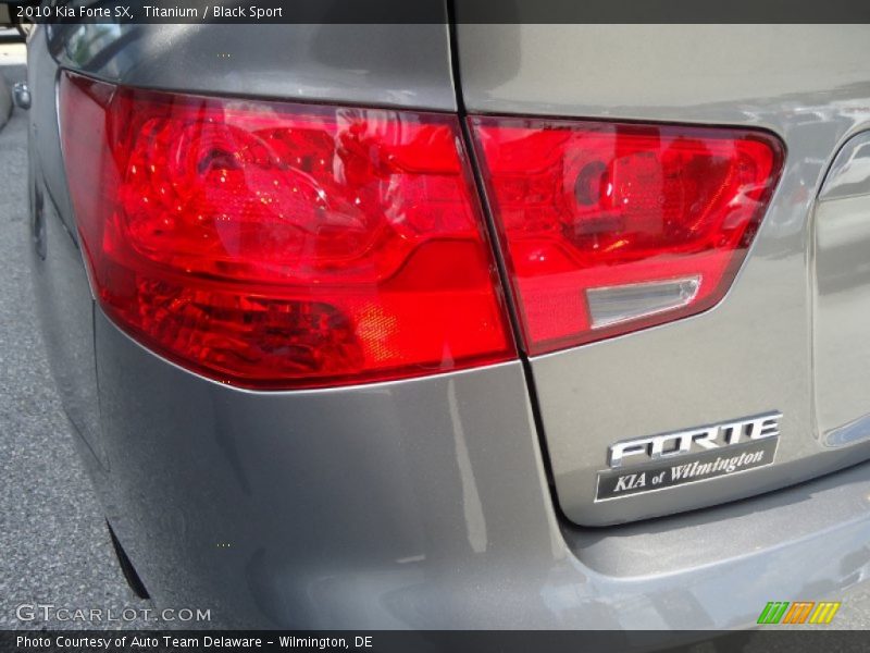 Titanium / Black Sport 2010 Kia Forte SX