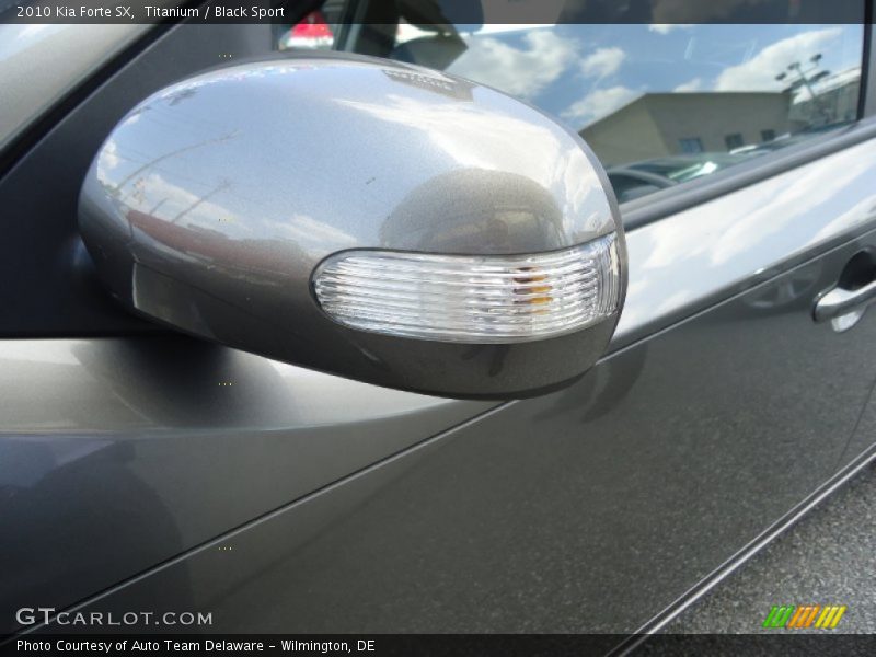 Titanium / Black Sport 2010 Kia Forte SX