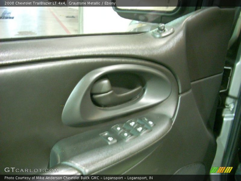 Graystone Metallic / Ebony 2008 Chevrolet TrailBlazer LT 4x4