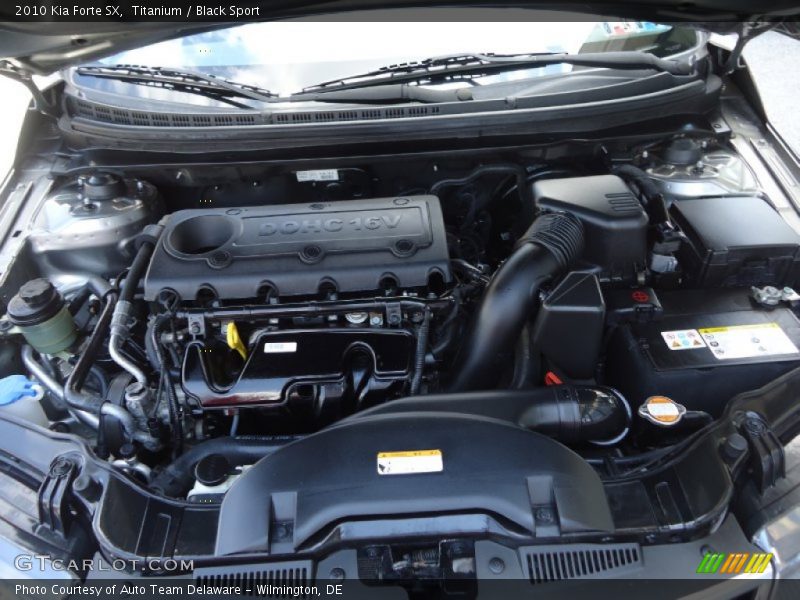 Titanium / Black Sport 2010 Kia Forte SX