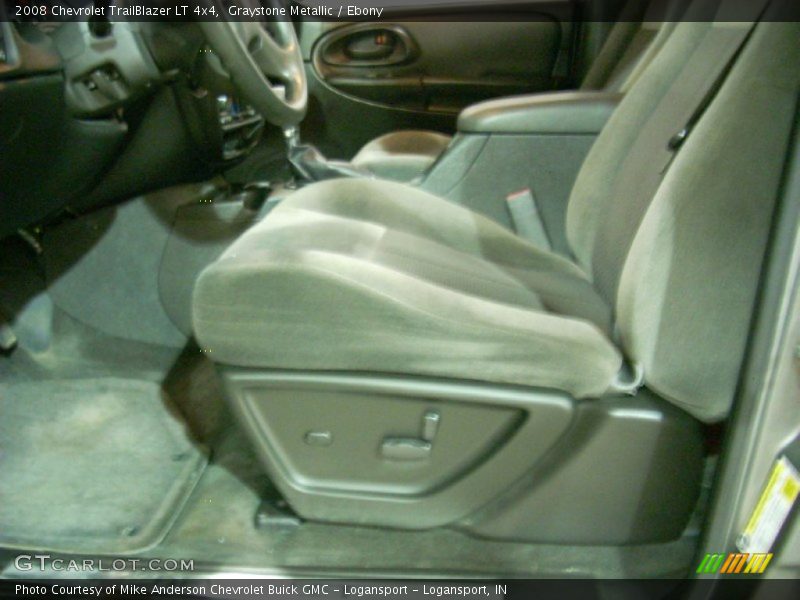 Graystone Metallic / Ebony 2008 Chevrolet TrailBlazer LT 4x4
