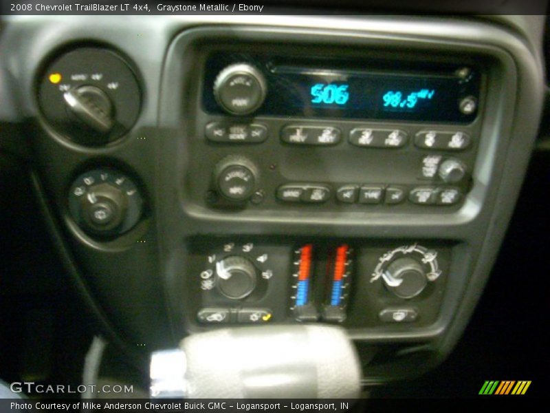 Graystone Metallic / Ebony 2008 Chevrolet TrailBlazer LT 4x4