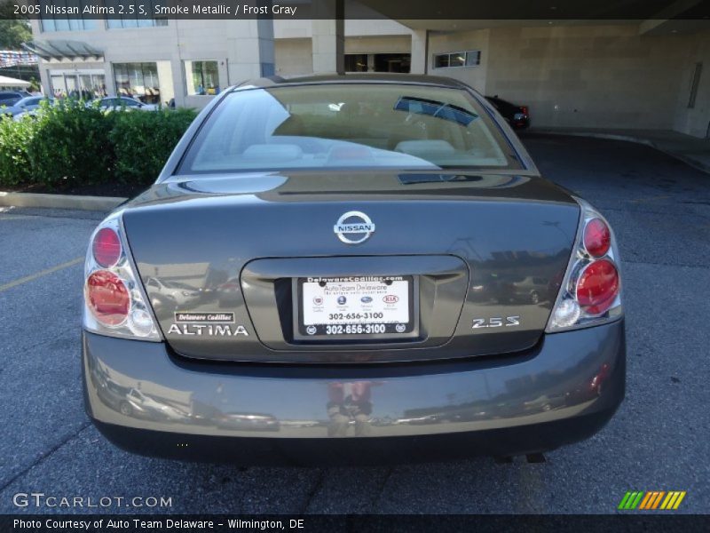 Smoke Metallic / Frost Gray 2005 Nissan Altima 2.5 S