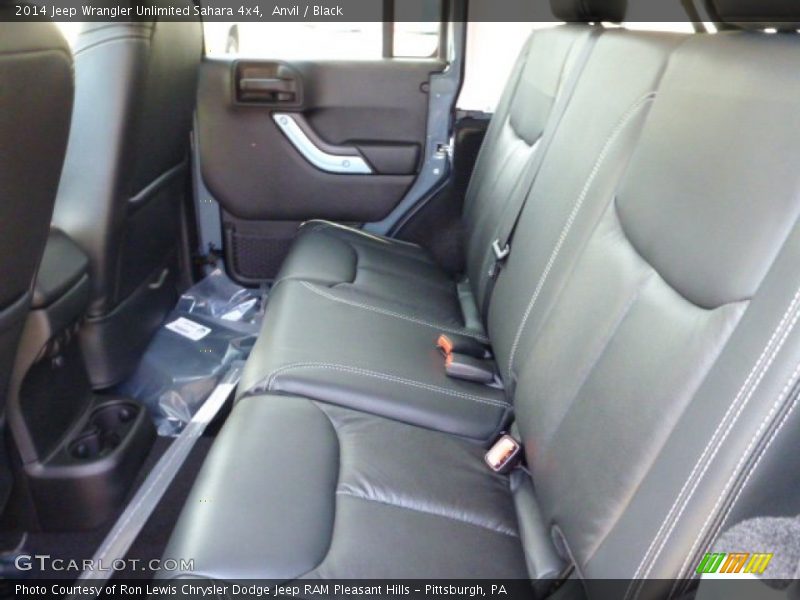 Anvil / Black 2014 Jeep Wrangler Unlimited Sahara 4x4