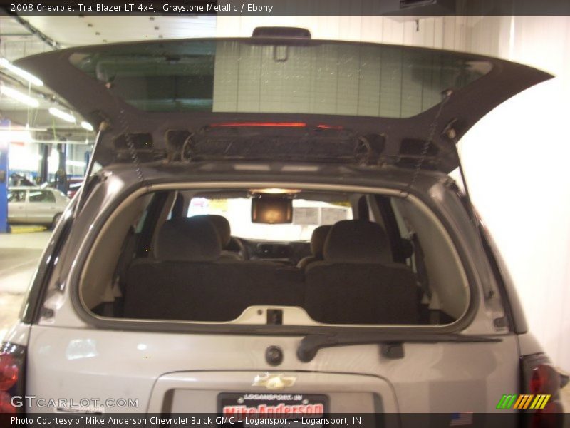 Graystone Metallic / Ebony 2008 Chevrolet TrailBlazer LT 4x4