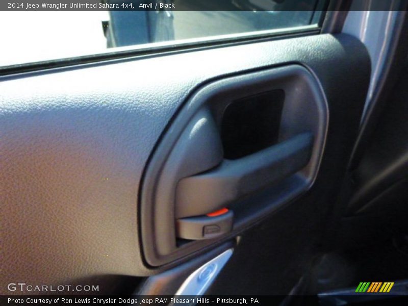 Anvil / Black 2014 Jeep Wrangler Unlimited Sahara 4x4