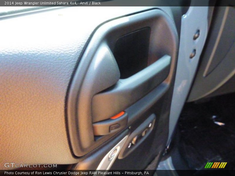 Anvil / Black 2014 Jeep Wrangler Unlimited Sahara 4x4