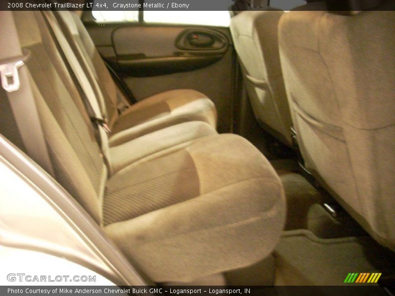 Graystone Metallic / Ebony 2008 Chevrolet TrailBlazer LT 4x4