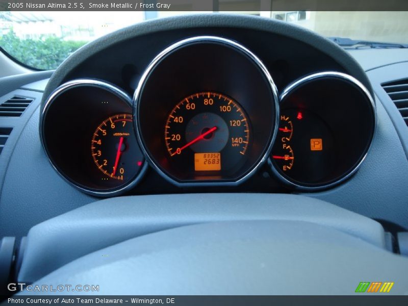 Smoke Metallic / Frost Gray 2005 Nissan Altima 2.5 S