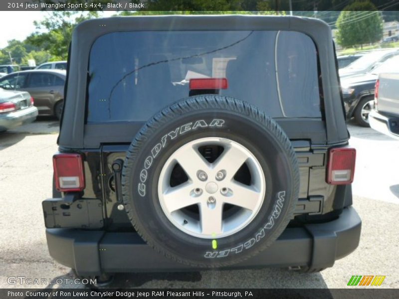 Black / Black 2014 Jeep Wrangler Sport S 4x4