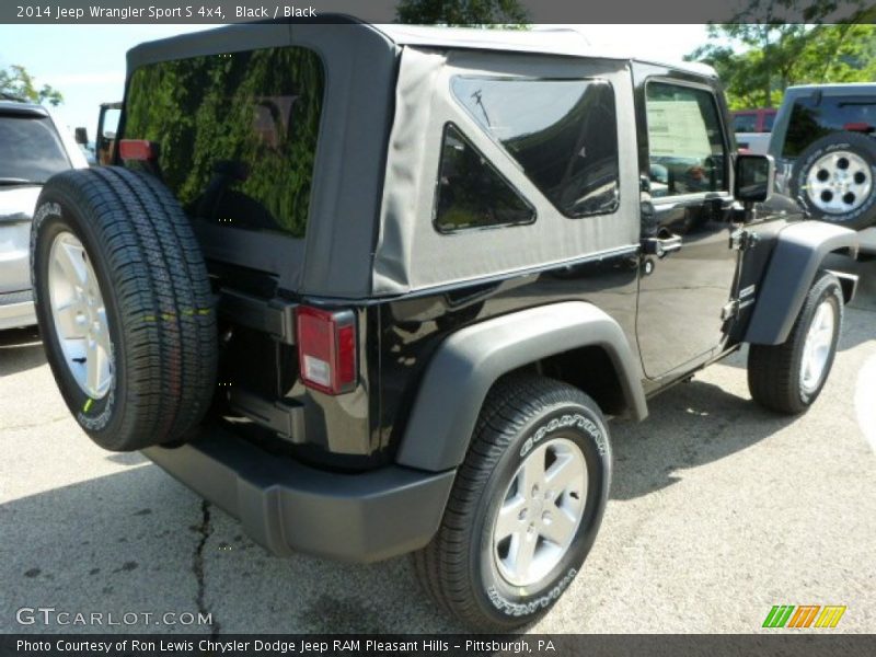 Black / Black 2014 Jeep Wrangler Sport S 4x4