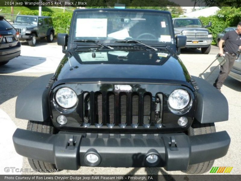 Black / Black 2014 Jeep Wrangler Sport S 4x4