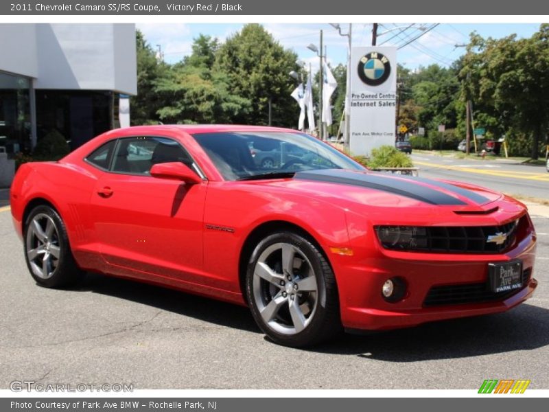 Victory Red / Black 2011 Chevrolet Camaro SS/RS Coupe