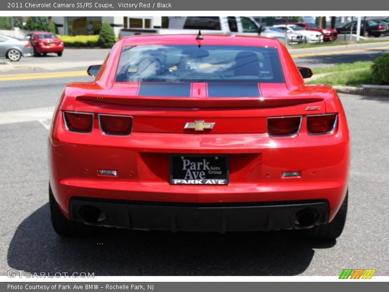 Victory Red / Black 2011 Chevrolet Camaro SS/RS Coupe