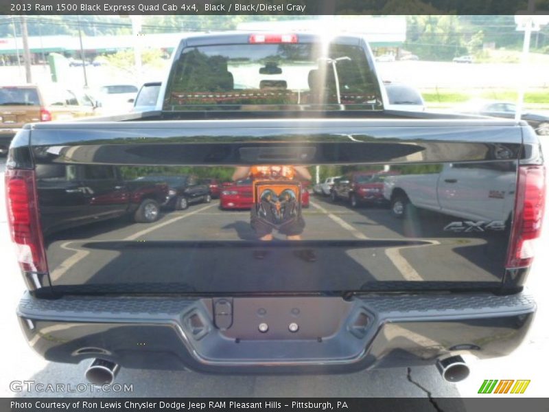 Black / Black/Diesel Gray 2013 Ram 1500 Black Express Quad Cab 4x4