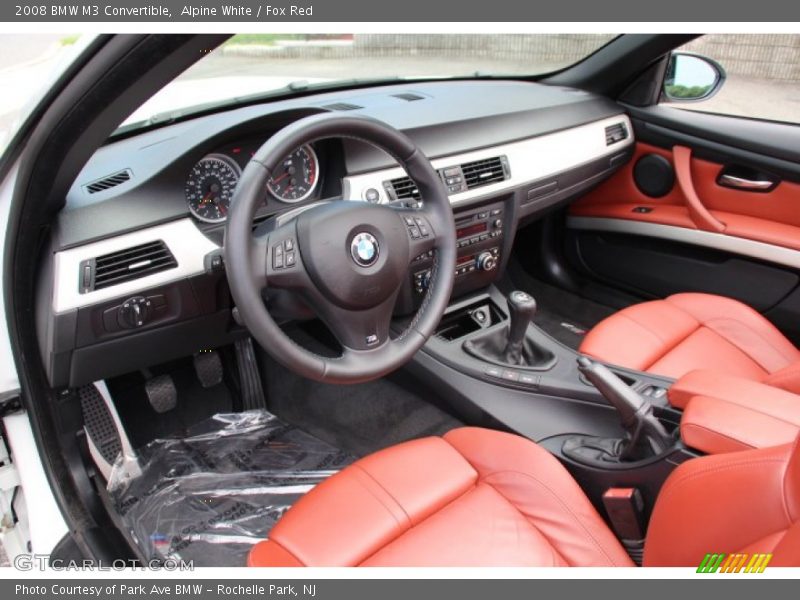 Fox Red Interior - 2008 M3 Convertible 
