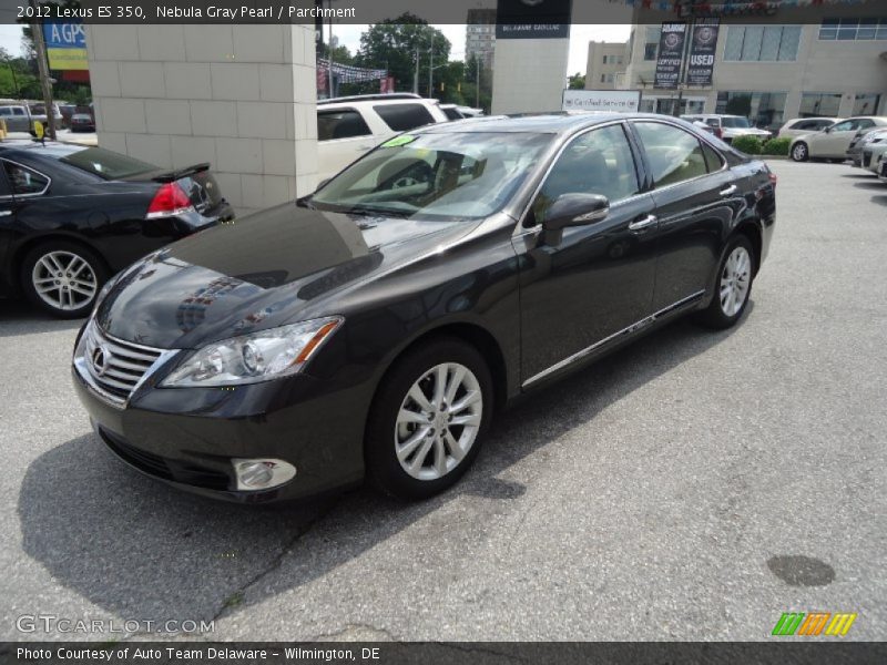 Nebula Gray Pearl / Parchment 2012 Lexus ES 350