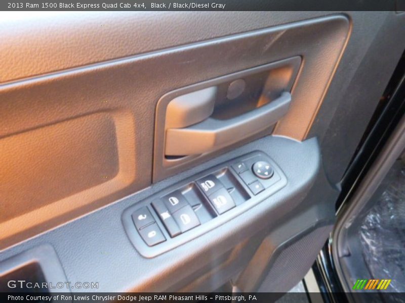 Black / Black/Diesel Gray 2013 Ram 1500 Black Express Quad Cab 4x4