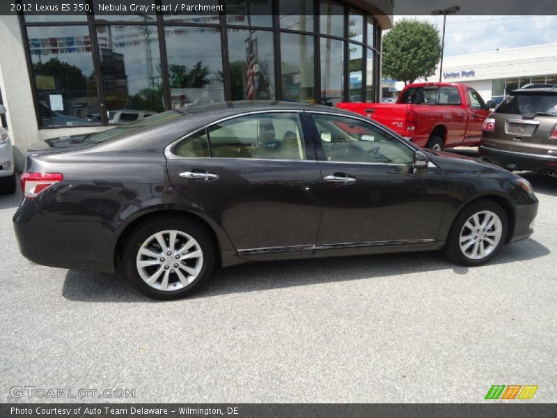 Nebula Gray Pearl / Parchment 2012 Lexus ES 350