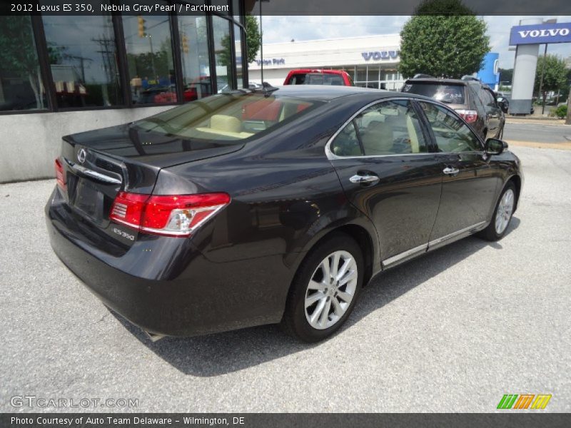 Nebula Gray Pearl / Parchment 2012 Lexus ES 350