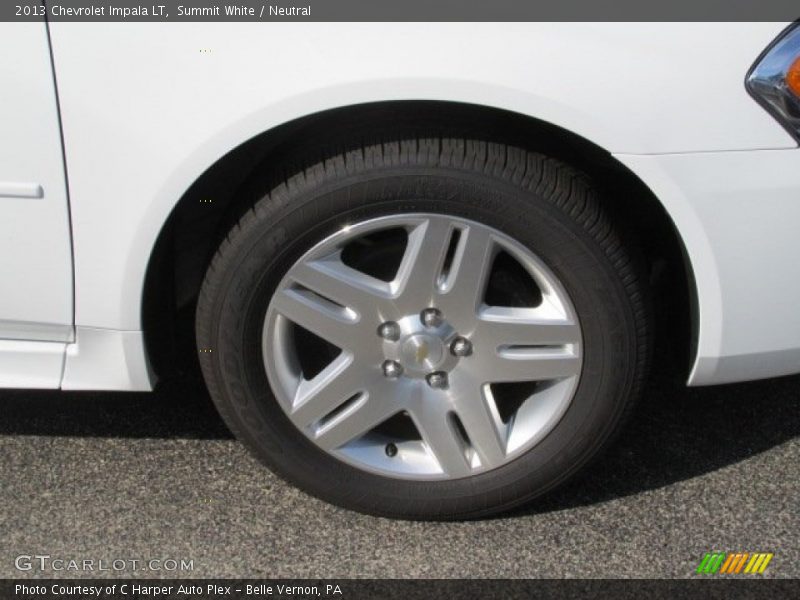 Summit White / Neutral 2013 Chevrolet Impala LT