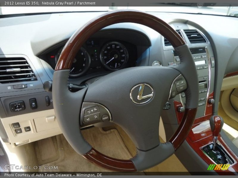 Nebula Gray Pearl / Parchment 2012 Lexus ES 350