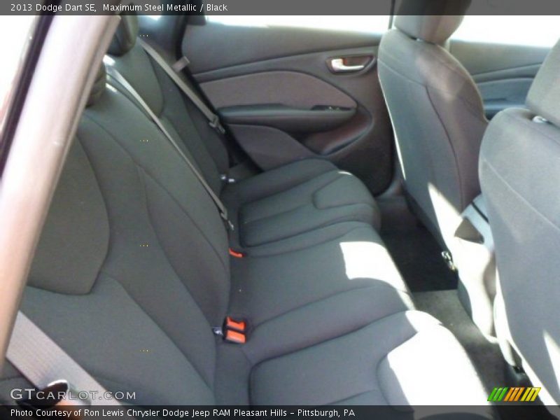 Maximum Steel Metallic / Black 2013 Dodge Dart SE