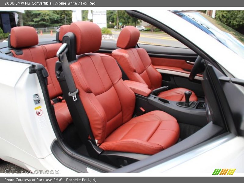 Front Seat of 2008 M3 Convertible