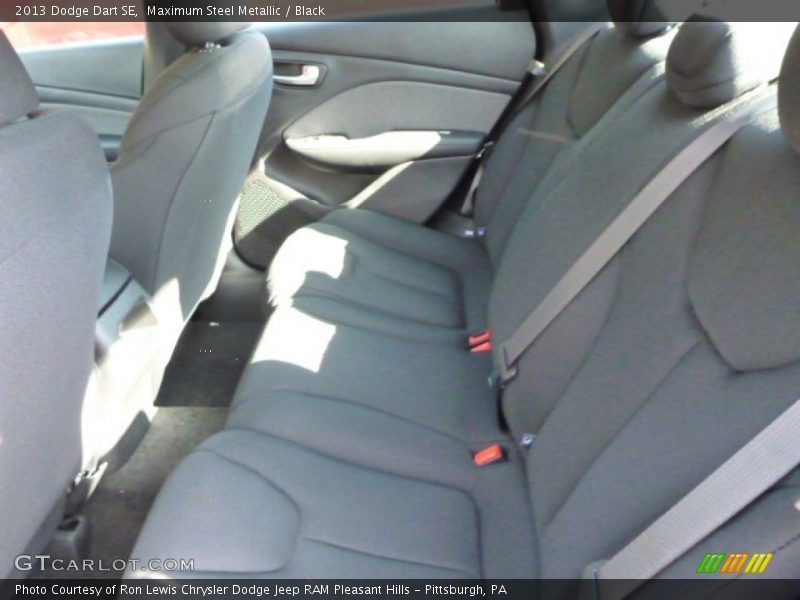 Maximum Steel Metallic / Black 2013 Dodge Dart SE