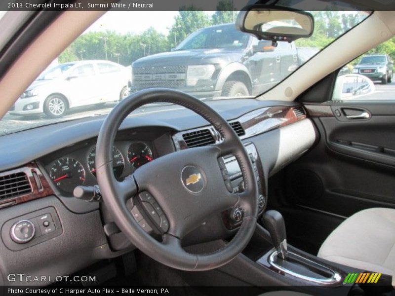 Summit White / Neutral 2013 Chevrolet Impala LT