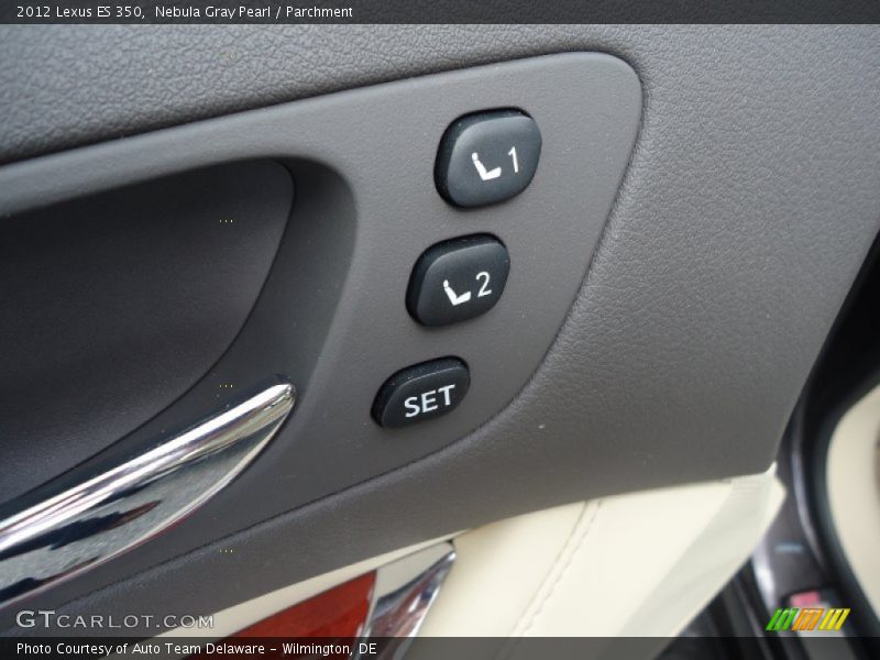 Nebula Gray Pearl / Parchment 2012 Lexus ES 350