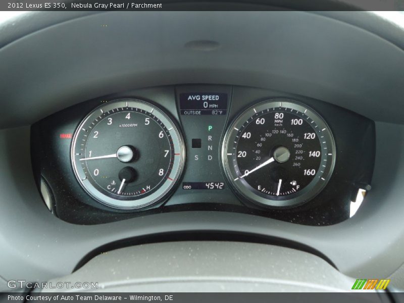Nebula Gray Pearl / Parchment 2012 Lexus ES 350