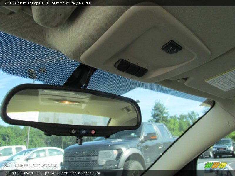 Summit White / Neutral 2013 Chevrolet Impala LT