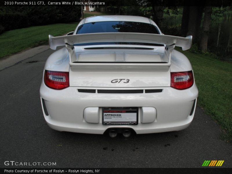 Carrara White / Black w/Alcantara 2010 Porsche 911 GT3