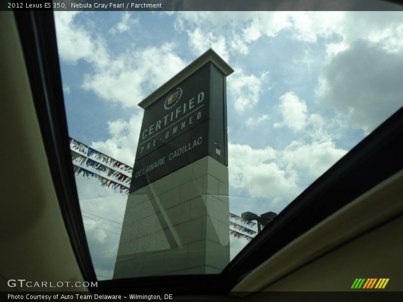Nebula Gray Pearl / Parchment 2012 Lexus ES 350