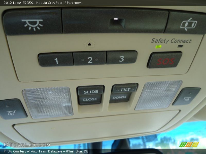 Nebula Gray Pearl / Parchment 2012 Lexus ES 350