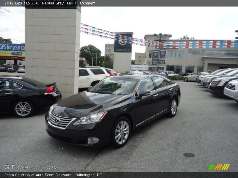 Nebula Gray Pearl / Parchment 2012 Lexus ES 350