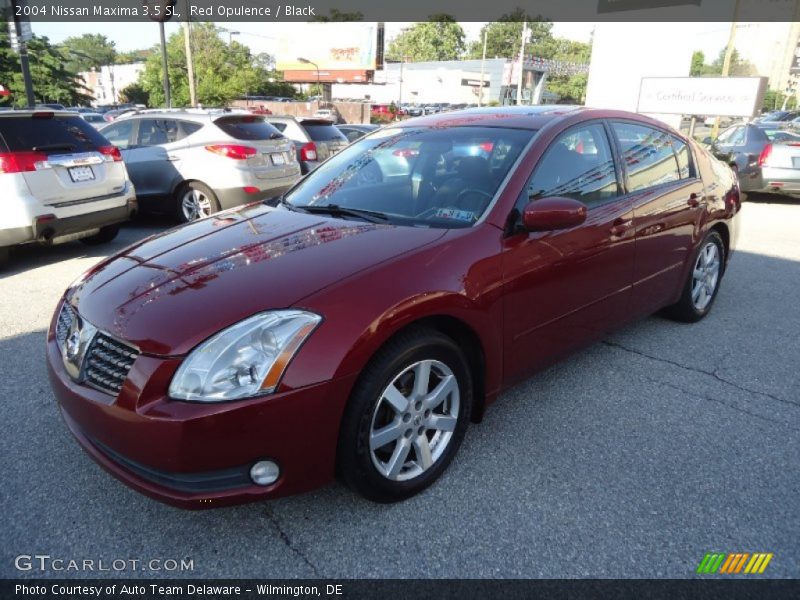 Red Opulence / Black 2004 Nissan Maxima 3.5 SL