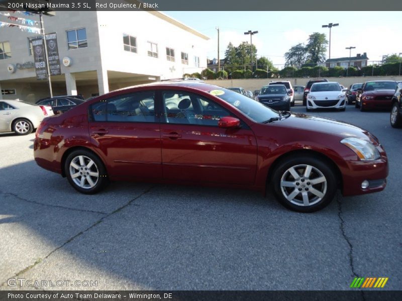 Red Opulence / Black 2004 Nissan Maxima 3.5 SL