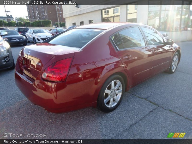Red Opulence / Black 2004 Nissan Maxima 3.5 SL