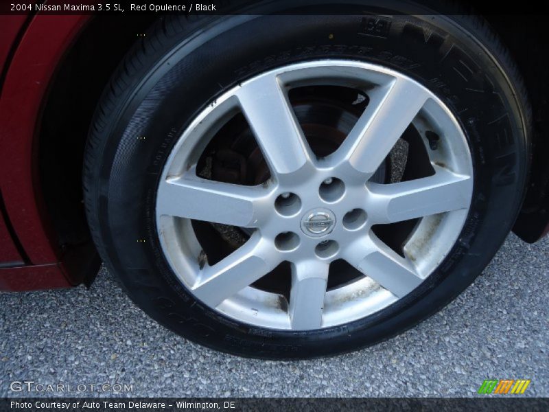 Red Opulence / Black 2004 Nissan Maxima 3.5 SL